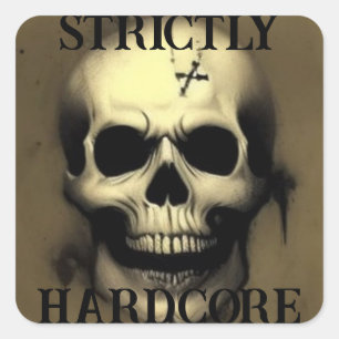 Strikt hardcore stickers