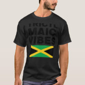 Strikt Jamaicaanse vibes Jamaica West Indian Carni T-shirt (Voorkant)