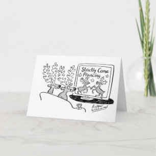 Strikt komen kijken feestdagen kaart