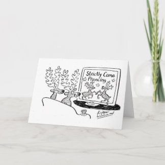 Strikt komen kijken feestdagen kaart