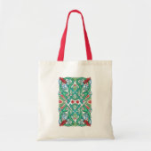Strikt ontwerp van Ierse Keltische Knot Dragon-hoo Tote Bag (Voorkant)