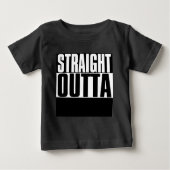 STRIKT OUTTA "JOUW TEKST" AANGEPAST (Voorkant)