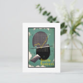 Strikt zakelijk briefkaart (Staand voorkant)