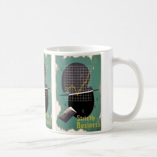 Strikt zakelijk koffiemok (Rechts)