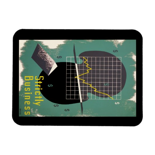 Strikt zakelijk magneet (Horizontaal)