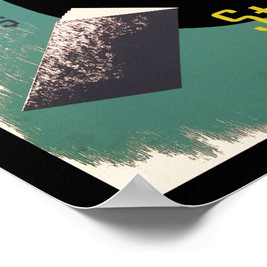 Strikt zakelijk poster (Hoek)