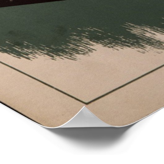 Strikt zakelijk  Retro WPA-Poster Poster (Hoek)