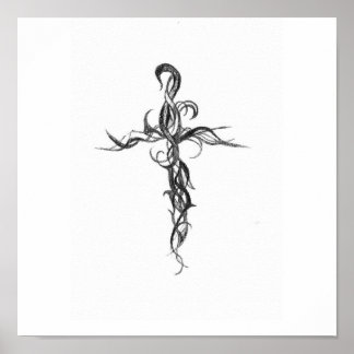 Strikte afdrukken poster