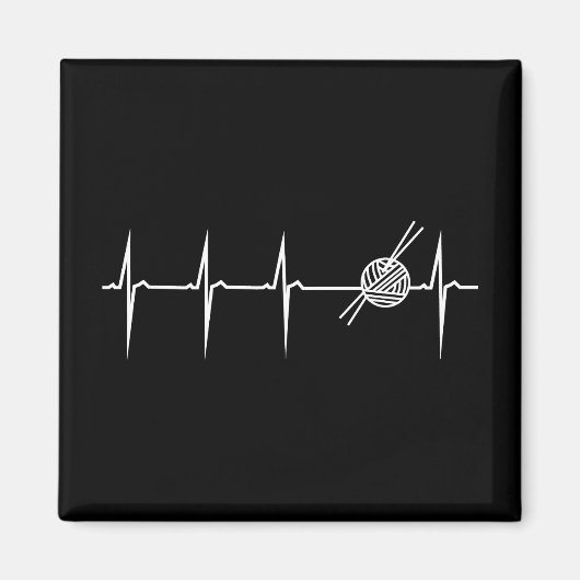 Strikte herzschlag magneet (Voorkant)