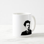 Strindberg i Silhouette Koffiemok (Voorkant rechts)
