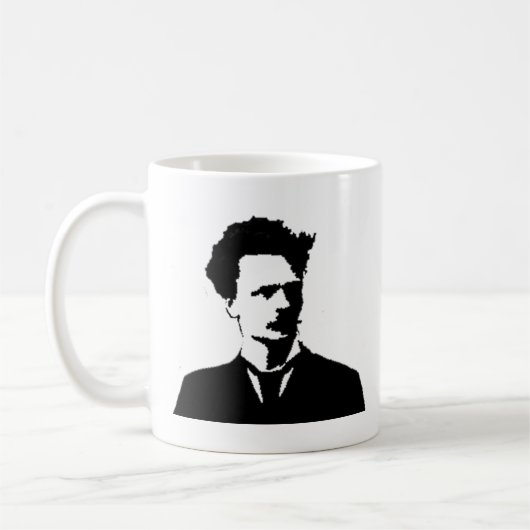 Strindberg i Silhouette Koffiemok (Links)