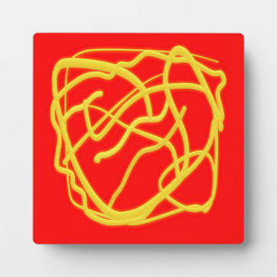 String and Rope Hope Art Design Graphics red Fotoplaat