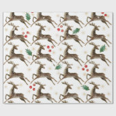 String Art Christmas Cadeaupapier (Vlak)
