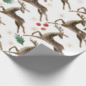 String Art Christmas Cadeaupapier (Hoek)