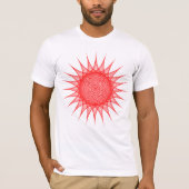 String Art Heren T-Shirt (Voorkant)