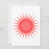 String Art-uitnodigingen Kaart (Voorkant)