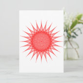 String Art-uitnodigingen Kaart (Staand voorkant)