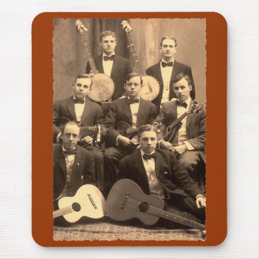 String Band Mousepad Muismat (Voorkant)
