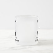 String Bass-cadeau Matglas Koffiemok (Center)