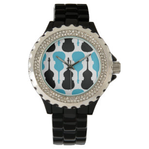 String Bass Patter Horloge