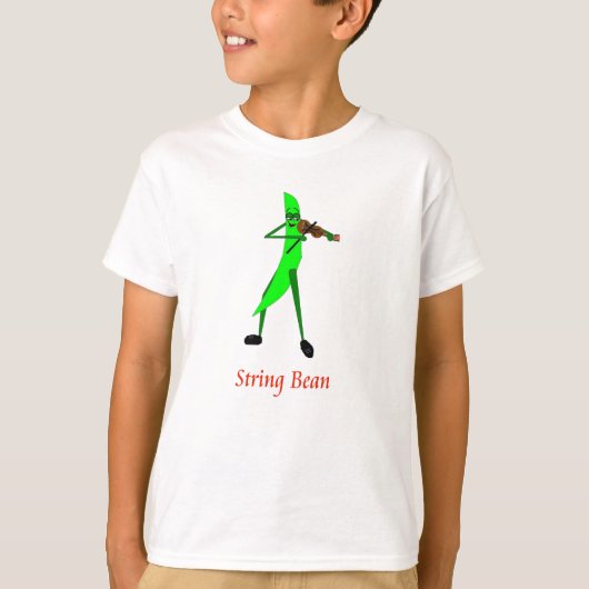 String Bean T-shirt (Voorkant)
