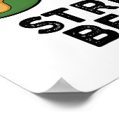 String Beans Grappige Plantaardige Pun Poster (Hoek)