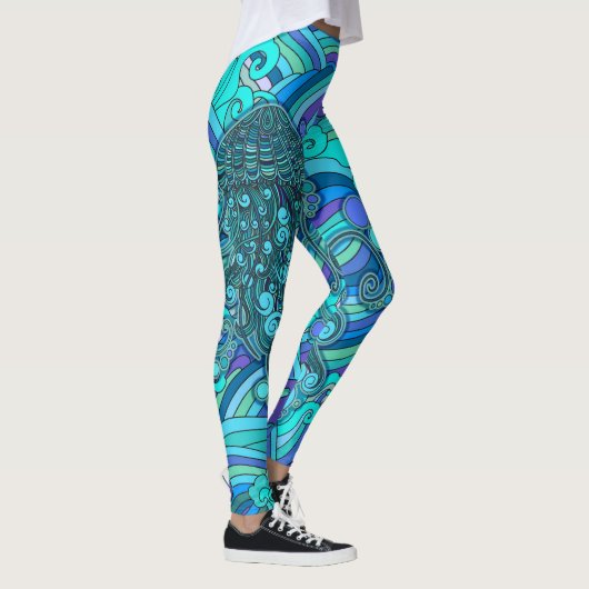String Cheese Incident Jellyfish Jelly Fish SCI Leggings (Rechts)