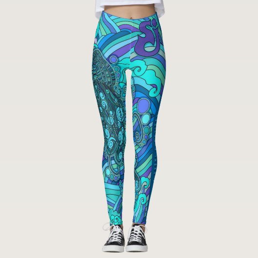 String Cheese Incident Jellyfish Jelly Fish SCI Leggings (Voorkant)