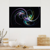 String Galaxy Poster (Keuken)