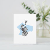 String Instruments-Double Bass Briefkaart (Staand voorkant)