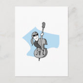 String Instruments-Double Bass Briefkaart (Voorkant)