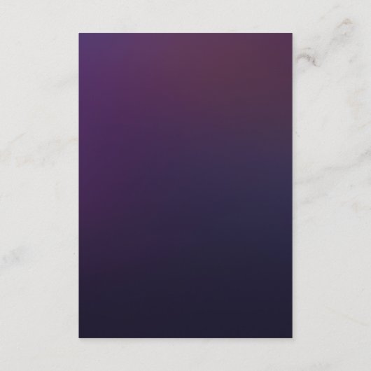 String Licht Avond Bruiloft Gast Informatie Informatiekaartje (Achterkant)