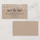 String lichten, Boerderij Kraft thema, Bewaar de d Informatiekaartje (Voorkant / Achterkant)