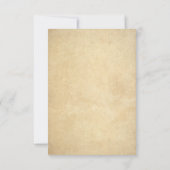  string lichten bruiloft RSVP kaart (Achterkant)