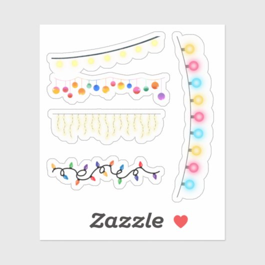 String Light-Stickers Sticker (Vel)