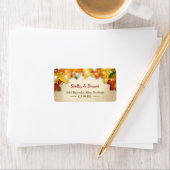 String Lights Autumn leveert de rotsburlap seizoen Etiket (Insitu)