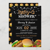 String Lights Baby-Q | BABY SHOWER Kaart (Voorkant / Achterkant)