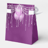 String Lights & Balloons Sweet 16 Orchid ID473 Bedankdoosjes (Achterkant)