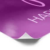 String Lights & Balloons Sweet 16 Orchid ID473 Poster (Hoek)