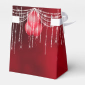 String Lights & Balloons Sweet 16 Red ID473 Bedankdoosjes (Achterkant)