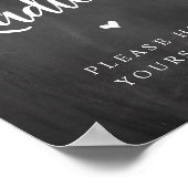 String Lights, Chalkboard, Dameskamer Poster (Hoek)