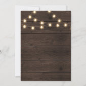 String Lights en Barnwood I DO BBQ Kaart (Achterkant)