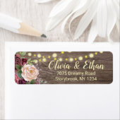 String Lights Floral Etiket (Insitu)