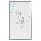 String Lights Gift Bag (SeaFoam Green) Klein Cadeauzakje (Achterkant)