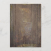 String Lights Hout Rustieke Bruiloft Details Informatiekaartje (Achterkant)