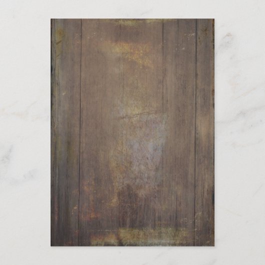 String Lights Hout Rustieke Bruiloft Details Informatiekaartje (Achterkant)