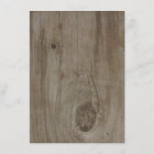 String Lights Hout Rustieke Bruiloft Informatie Informatiekaartje (Achterkant)