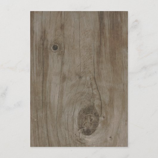 String Lights Hout Rustieke Bruiloft Informatie Informatiekaartje (Achterkant)