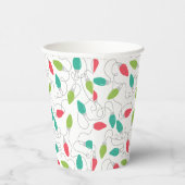 String Lights Kerst Papier Cups Papieren Bekers (Rechts)