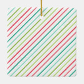 String Lights Kerstfoto Ornament (Achterkant)